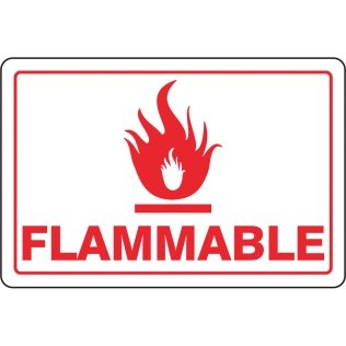 Flammable Warning Labels