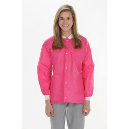Extra-Safe Lab Coats, Small, Hot Pink