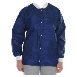 Extra-Safe Jackets (Valumax), Medium, True Blue, 10-pack