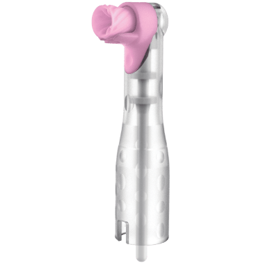 AntiSplatr Disposable Prophy Angles, Soft Cup, Pink