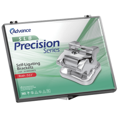 Advance SLB Precision Series Metal Brackets - Roth .022, Case