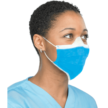 BeeSure Vibe Earloop Masks - Level 3, 4-Ply, Luminous Blue