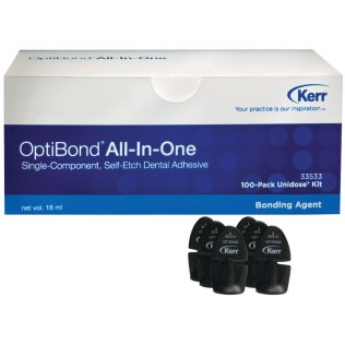 OptiBond All-In-One, Self-etch adhesive system, Unidose 100-pack kit