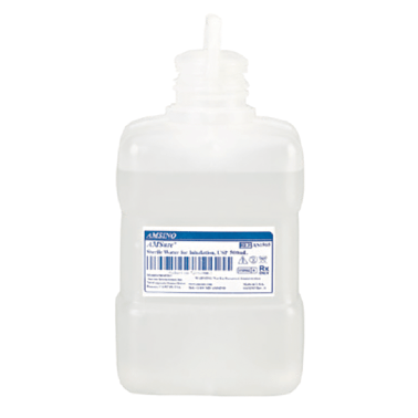 AmSure Sterile Water, Inhalation Therapy, USP, 500ml Bottle