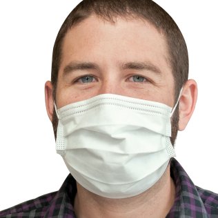 Advance Basic Earloop Masks - Level 3, Masks, White