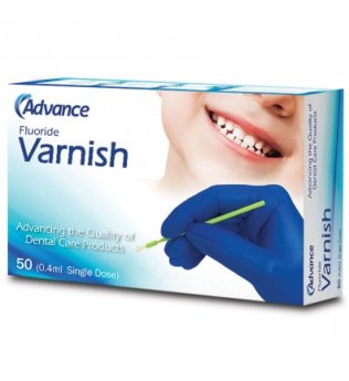 Advance 5% Sodium Fluoride Varnish, Unidose, Toffee