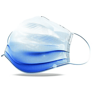 Repel Earloop Masks - Level 3, 4-ply Anti-Fog, Sapphire
