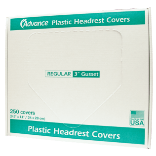 Advance Clear Headrest Cover
