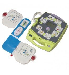 ZollAED Plus Defibrillator, Semi-automatic Unit, w/ CPR-D Pads/Carry Case