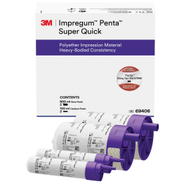 3M Impregum Super Quick Penta Polyether Impression Material, Refill, Heavy Body