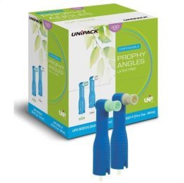Value Brand Disposable Prophy Angles, Soft Cup, Green